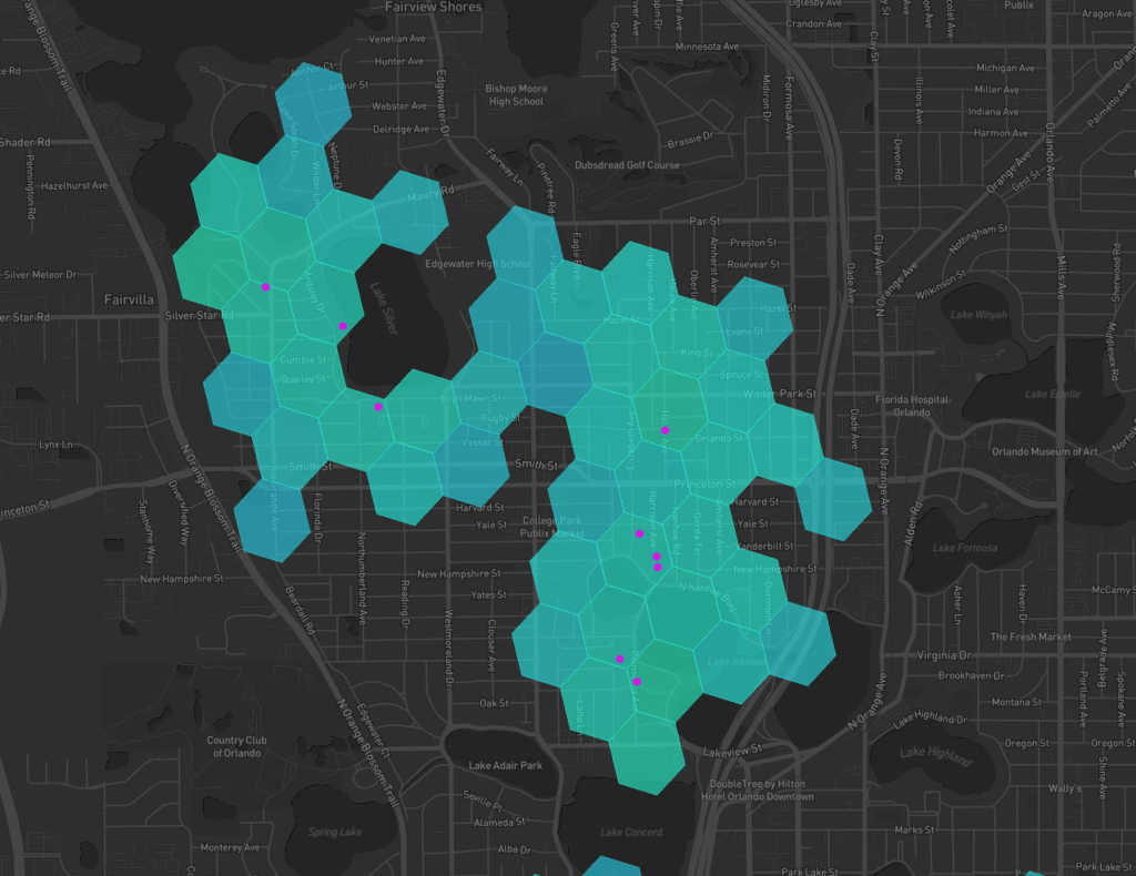 Wireless Coverage Map of Helium